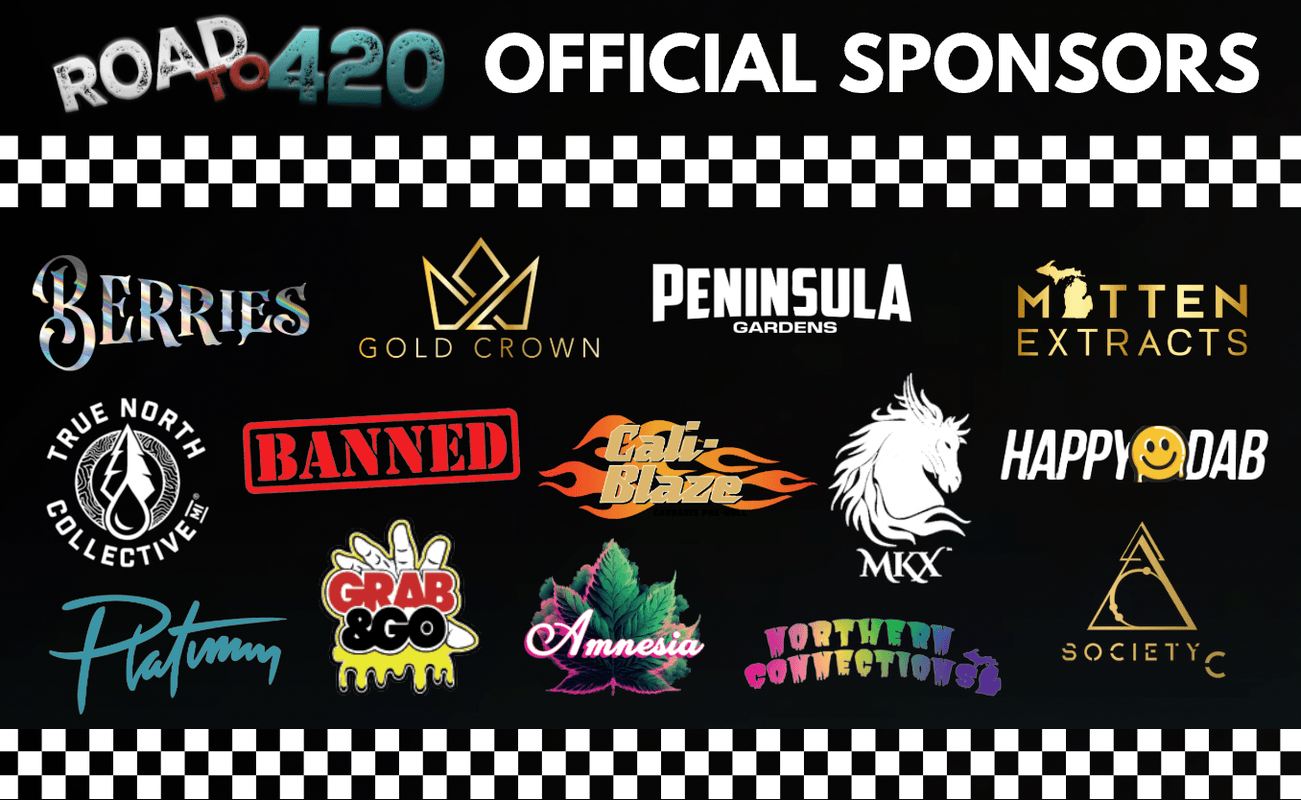 road to 420 giveaway sponsors